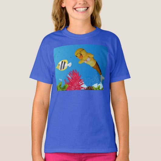 T-shirt Danni la Sirène (Devant)