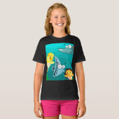 T-shirt Danni la Sirène (Devant entier)