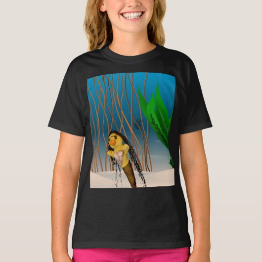 T-shirt Danni la Sirène (Devant)