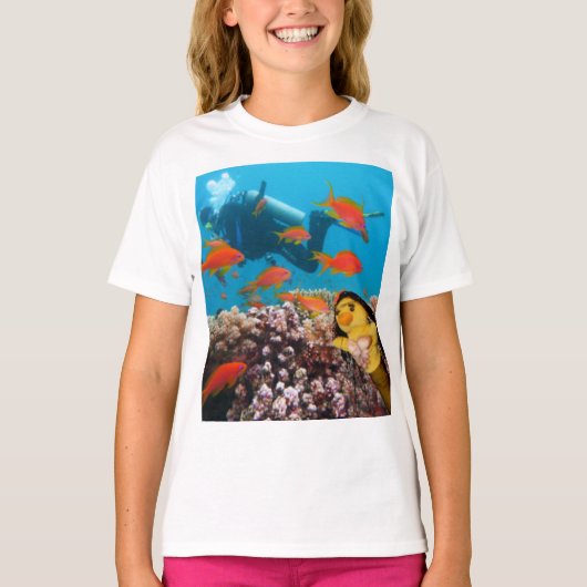 T-shirt Danni la Sirène (Devant)