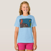 T-shirt Danni la Sirène (Devant entier)
