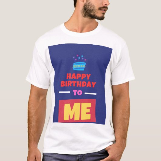 T-shirt d'anniversaire (Devant)