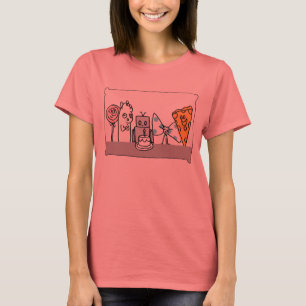 T-shirt d'anniversaire de cravate d'arc