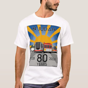 T-shirt d'anniversaire de N Judah quatre-vingtième