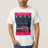 T-shirt d'anniversaire de Ronnie Scott (Devant)