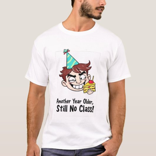 T-Shirt d'anniversaire drôle (Devant)