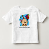 T-shirt d'anniversaire Eggbert personnalisable (Devant)