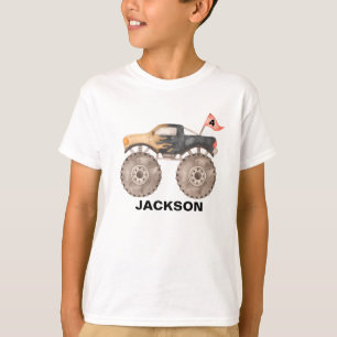 T-Shirt d'anniversaire pour garçon avec camion mon
