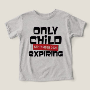 T-shirt d'annonce de grossesse expirant pour enfan