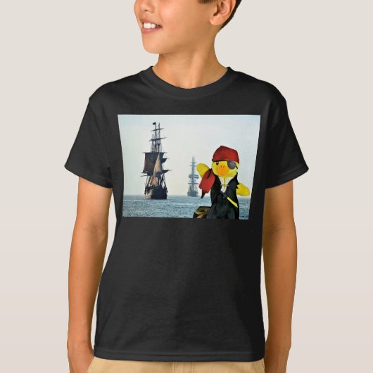 T-shirt Danny Duck le Pirate (Devant)