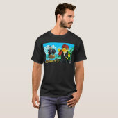 T-Shirt Danny Duck le Pirate (Devant entier)