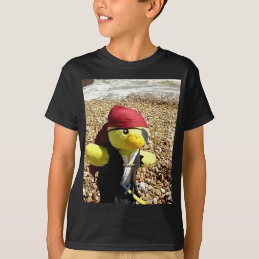 T-shirt Danny Duck le pirate (Devant)
