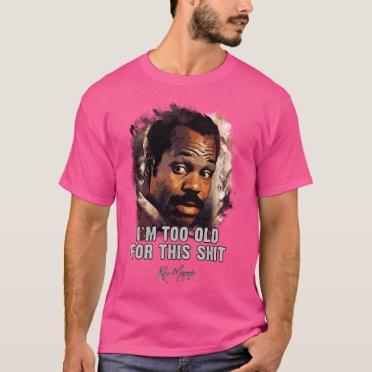 T-shirt Danny Glover Comme Roger Murtaugh (Devant)