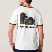 T-shirt Danois fou (Dos entier)