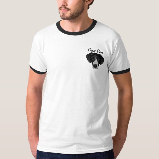 T-shirt Danois fou (Devant)