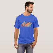 T-shirt Danois géant double impression (Devant entier)
