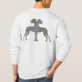 T-shirt Danois Ligne (Dos)