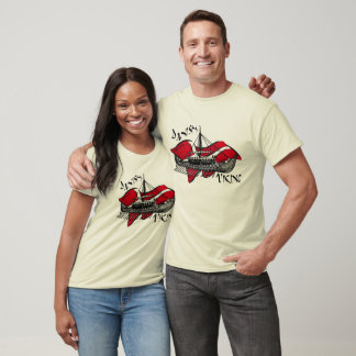 T-shirt Danois Viking Ship cadeaux culturels du Danemark