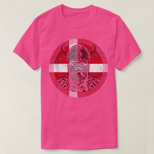 T-shirt Danois Viking Warrior 3 (Design devant)