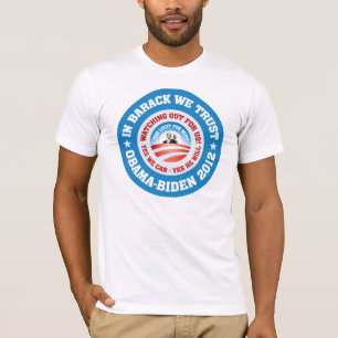 T-shirt Dans Barack nous faisons confiance
