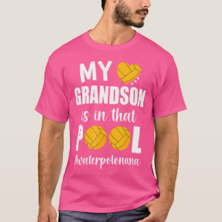 T-shirt Dans Cette Piscine Water Polo Nana D'Un Water Polo