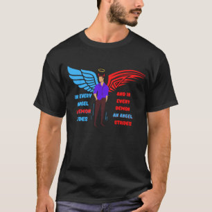 T-SHIRT DANS CHAQUE ANGE UN DÉMON SE CACHE