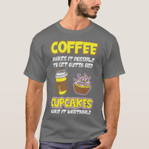 T-shirt Dans Coffee nous faisons confiance à l'amoureux du