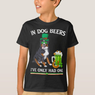 T-shirt Dans Dog Beer, je n'ai eu qu'une Saint Patrick's D