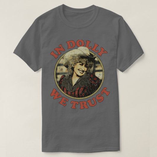 T-shirt Dans Dolly We Trust 1984 (Design devant)