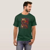 T-shirt Dans la forêt de nuit (Devant entier)