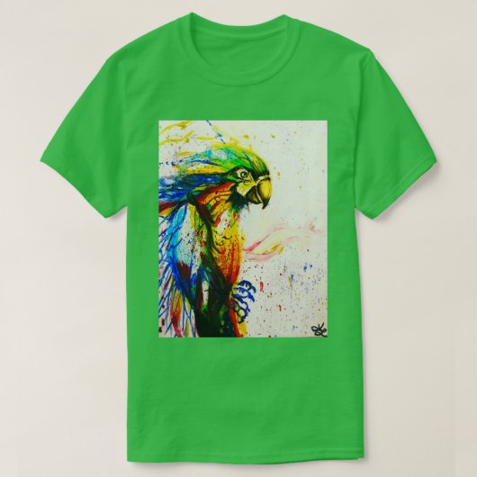 T-shirt Dans la forêt tropicale (Design devant)
