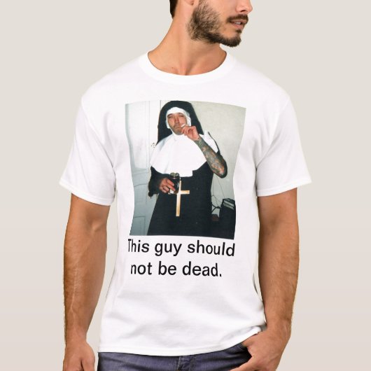 T-shirt Dans la mémoire affectueuse des os 2,5 (Devant)