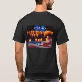 T-shirt Dans la mémoire de 9/11 ! (Dos)