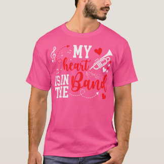 T-shirt Dans La Musique Trompette Maman D'Un Joueur De Tro