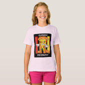 T-shirt Dans la pizza nous croûtons (Devant entier)