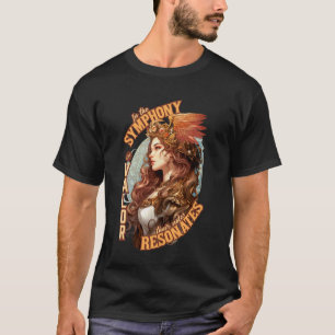 T-shirt Dans la Valkyrie Art Nouveau de la Symphonie de Va