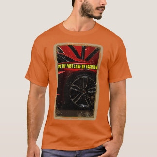 T-shirt Dans la voie rapide de la mode
