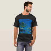 T-shirt Dans le bleu (Devant entier)