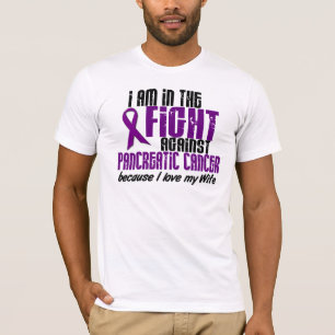 T-shirt Dans le combat contre l'ÉPOUSE de Cancer