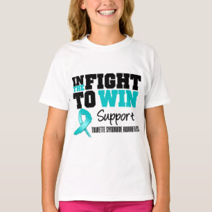 T-shirt Dans le combat pour gagner le syndrome de Tourette