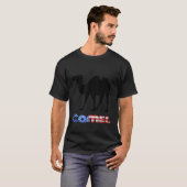 T-shirt Dans le drapeau américain (Devant entier)