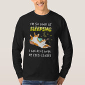 T-shirt Dans le Good At Sleeping (Devant)