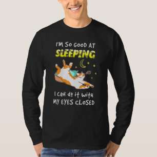 T-shirt Dans le Good At Sleeping