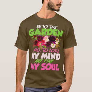 T-shirt Dans le Jardin Je vais Chemises Gardener Dons