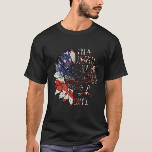 T-shirt Dans le monde entier de Granmas Be A lolli america (Devant)