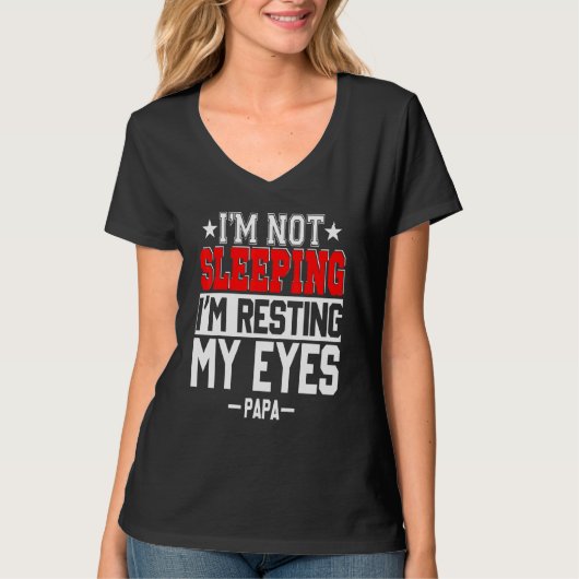 T-shirt Dans le Not Sleeping (Devant)