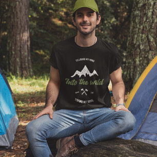 T-shirt Dans le passionné d'aventure sauvage