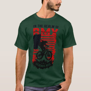 T-shirt Dans le royaume de BMX Leagend Rise