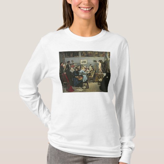 T-shirt Dans le studio (Devant)