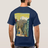 T-shirt dans le style des bandes dessinées Tin-Tin, couleu (Dos)